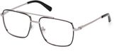 Guess Bril GU50097 005 Zilver Metaal Rond