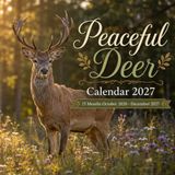 Peaceful Deer 2027 Calendar
