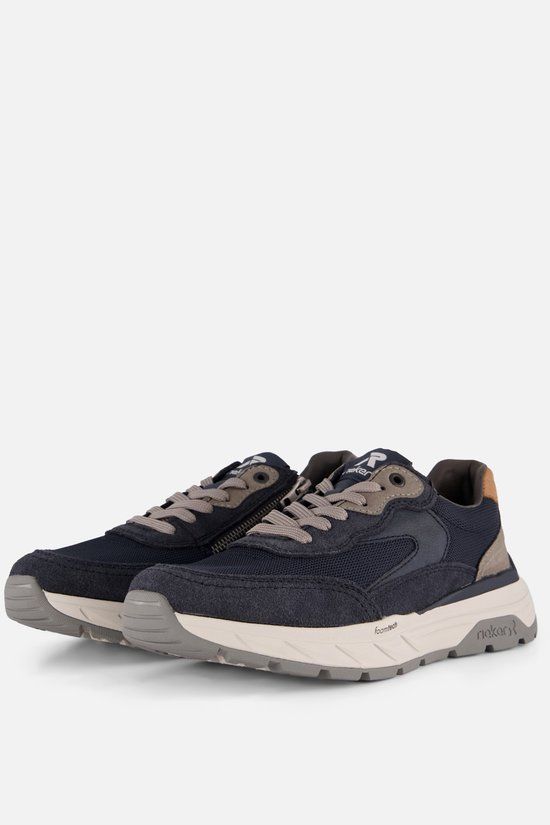 Rieker Sneakers H-leest blauw - Maat 41