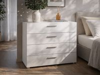 PIMO Commode PIMO 4 tiroirs blanc