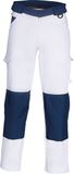 Havep Painter werkbroek 8657 maat 54 wit/navyblauw