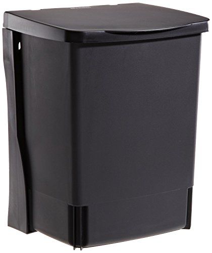 Brabantia 395246 Ingebouwde Vuilnisbak - 10 Liter - Zwart