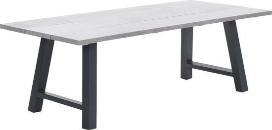 Garden Impressions Olympus Outdoor Dining Table - 220x100cm - Dark Grey