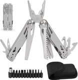 OEM xinhuaxianbeifengshangmaoyouxiangongsi Multifunctionele Tang - 16-in-1 Opvouwbare Multi Tool Rvs Tang met 11 Schroevendraaiers en Draagtas