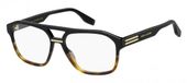 Marc Jacobs MARC 845 Black shaded havana Rechthoekig Mannen Brilmonturen