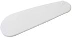Merkloos / Sans marque MERKLOOS Kettingkast - 28 inch - Wit - Lakdoek