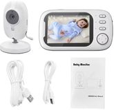 Merkloos / Sans marque Stroom Commerce B.V. Babyfoon met Camera - 3,5 Inch Display - Nachtzicht - Temperatuurbewaking - Tweeweg Audio