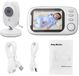 Merkloos / Sans marque Stroom Commerce B.V. Babyfoon met Camera - 3,5 Inch Display - Nachtzicht - Temperatuurbewaking - Tweeweg Audio