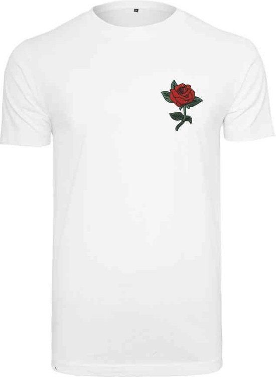 Mister Tee Rose T-shirt Heren - Wit - XL