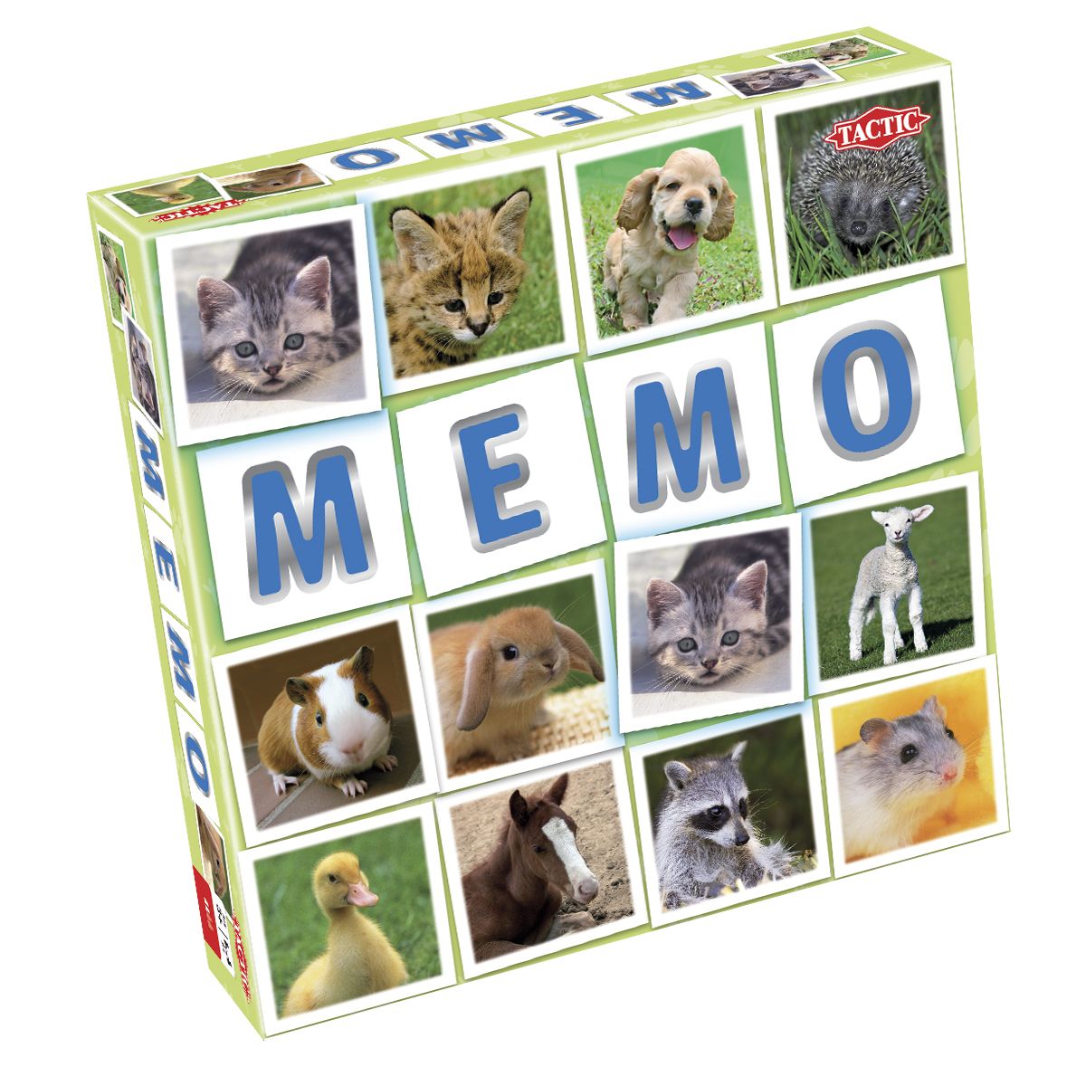 Tactic Animal Babies Memo Card Game - Dutch Edition - Ages 3-7