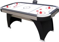 Garlando Zodiac Air Hockey - 6ft - Black/Grey/Blue/White/Red - Includes 4 Pushers and 4 Pucks