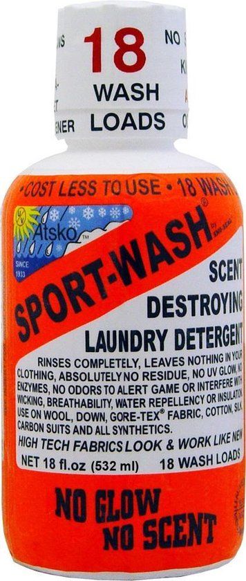 Atsko Sport-Wash - Universeel - 500 ml - 18 wasbeurten - Gekleurde was - Vloeibaar