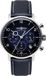 Zeppelin 8086-3N Heren Polshorloge Solar Blauw Leer