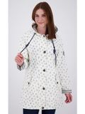 Ankerglut Friesennerz Regenjas voor dames, regenjas met capuchon, waterdicht, weerbestendig, windbreker, overgangsjacke, #Ankerglutzauber regenjas, dames