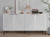 Buffet LAUREAT 4 portes blanc