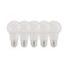 EGLO Set van 5 E27 LED lampen, Edison bol gloeilampen, 8,8 Watt per stuk | lichtbron warm wit, opaal glas, 2700k, A60, Ø 6 cm
