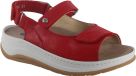 Wolky Sandale Dames 03350 Adura Rood