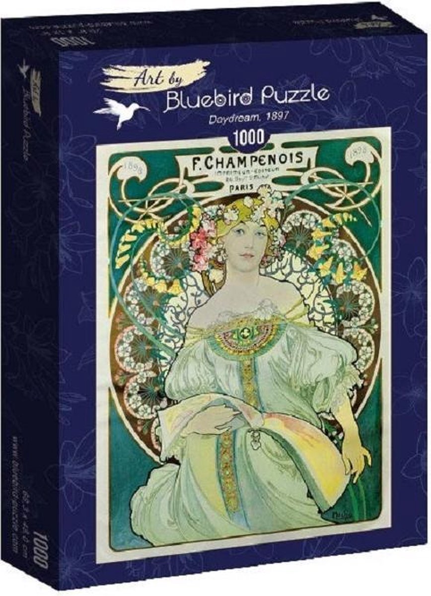 Bluebird Puzzle Puzzel Mucha Reverie Daydream 1000 stukjes