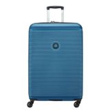 DELSEY Freestyle valise 76 cm - extensible avec SECURITECH - Bleu