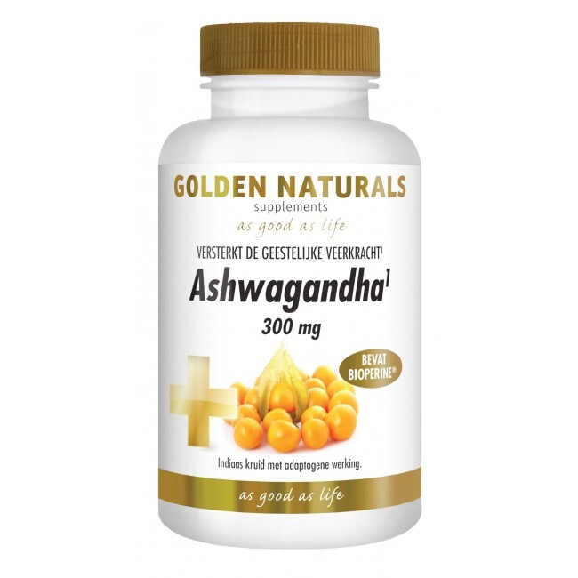 Golden Naturals Ashwagandha 300 mg Capsules 60 st