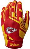 Wilson Team Nfl Stretch Fit Kansas City American Football Handschoenen Rood