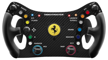 Thrustmaster Ferrari 488 GT3 Wheel Add-on - Racing Wheel - Black - PC