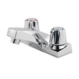 Pfister LG1436000 Pfirst Serie 2-Handvat 4 Inch Centerset Badkamer Kraan in Gepolijst Chroom 1.2 GPM