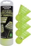Talbot Schildkröt Speed Badminton LED shuttles - set van 4 stuks - nachtbadminon