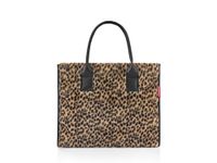 Reisenthel Daily Shopper - Schoudertas - 14L - Leo Fake Fur Bruin