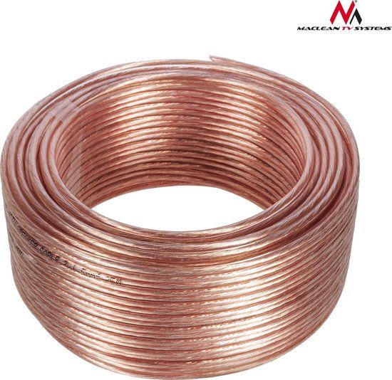Maclean MCTV-510 audiokabel 25 m Koper