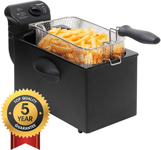 Bestron AF357B - Friteuse - 3.5L - 2000W - Zwart