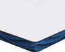 vidaXL Matrastopper 140 x 200 cm dik jacquard stof wit