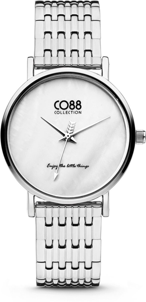 CO88 Collection 8CW-10066 - Horloge - stalen band - zilverkleurig - Ã˜ 32 mm