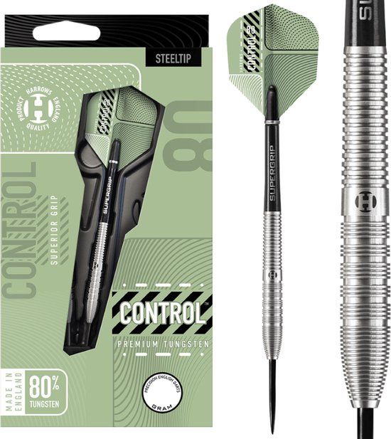 Harrows Control Tapered Steeltip Dartpijlen - 21g - Rood - 3 stuks