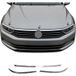 Vw Passat B8 Grille De Calandre - Baguettes Chromées En Inox - 3 Pièces