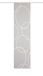 84991 PINALO 84991 halftransparant schuifgordijn, bamboe-look, scherli-motief, 225 x 60 cm, grijs