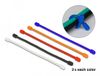 Delock Cable Ties flexible L 80 x W 4 mm assorted colors set 10 pieces