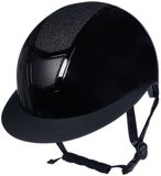 HKM sports HKM Veiligheidshelm Shiny Diamond zwart maat S (53-55 cm)