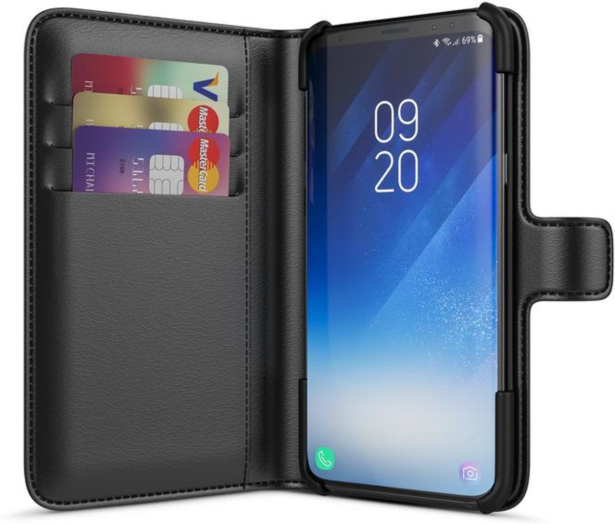 BeHello Samsung Galaxy S9 Wallet Case Black