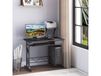 HOMCOM Bureau informatique design en mdf 90 x 50 x 95 cm noir