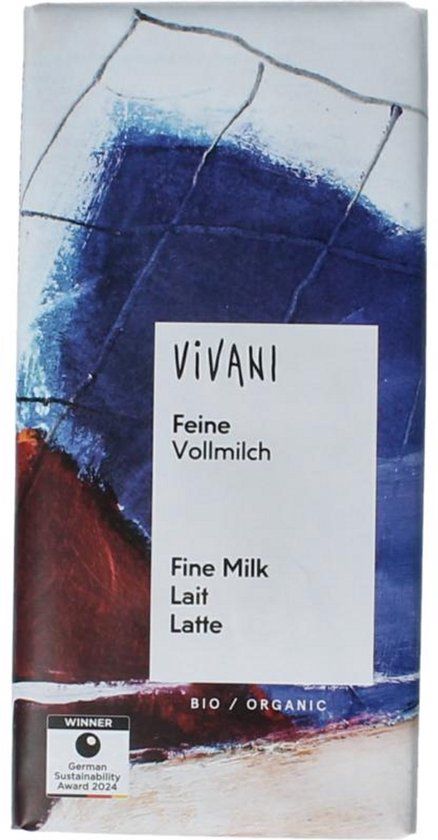 Vivani Chocolate Bar Fine Milk (80 gr)