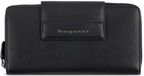 Bugatti Nome Portemonnee RFID-bescherming Leer 19 cm - Dames - Horizontaal - Zwart