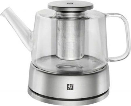 Zwilling Sorrento theepot met theelicht - 1 liter - RVS - BPA-vrij