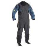 Typhoon 2024 Hypercurve 4 Back Zip overall imperméable avec chaussettes 100170 - bleu-vert/gris -