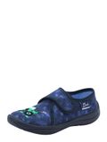 BECK Huisschoenen 'Little Farm' blauw / donkerblauw / lichtgroen