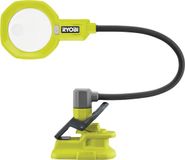 Ryobi Vergrotende Lamp met Verlichting - 18V - Flexibele Hals