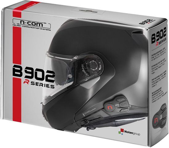 Nolan N-Com B902 R Bluetooth Communicatiesysteem - Bluetooth Intercom