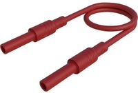 SKS Hirschmann MAL S BB 50/2,5 rt Meetsnoer Rood 1 stuk(s)