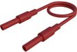 SKS Hirschmann MAL S BB 50/2,5 rt Meetsnoer Rood 1 stuk(s)