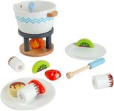Bigjigs Houten Chocoladefondue Speelset - 16dlg.